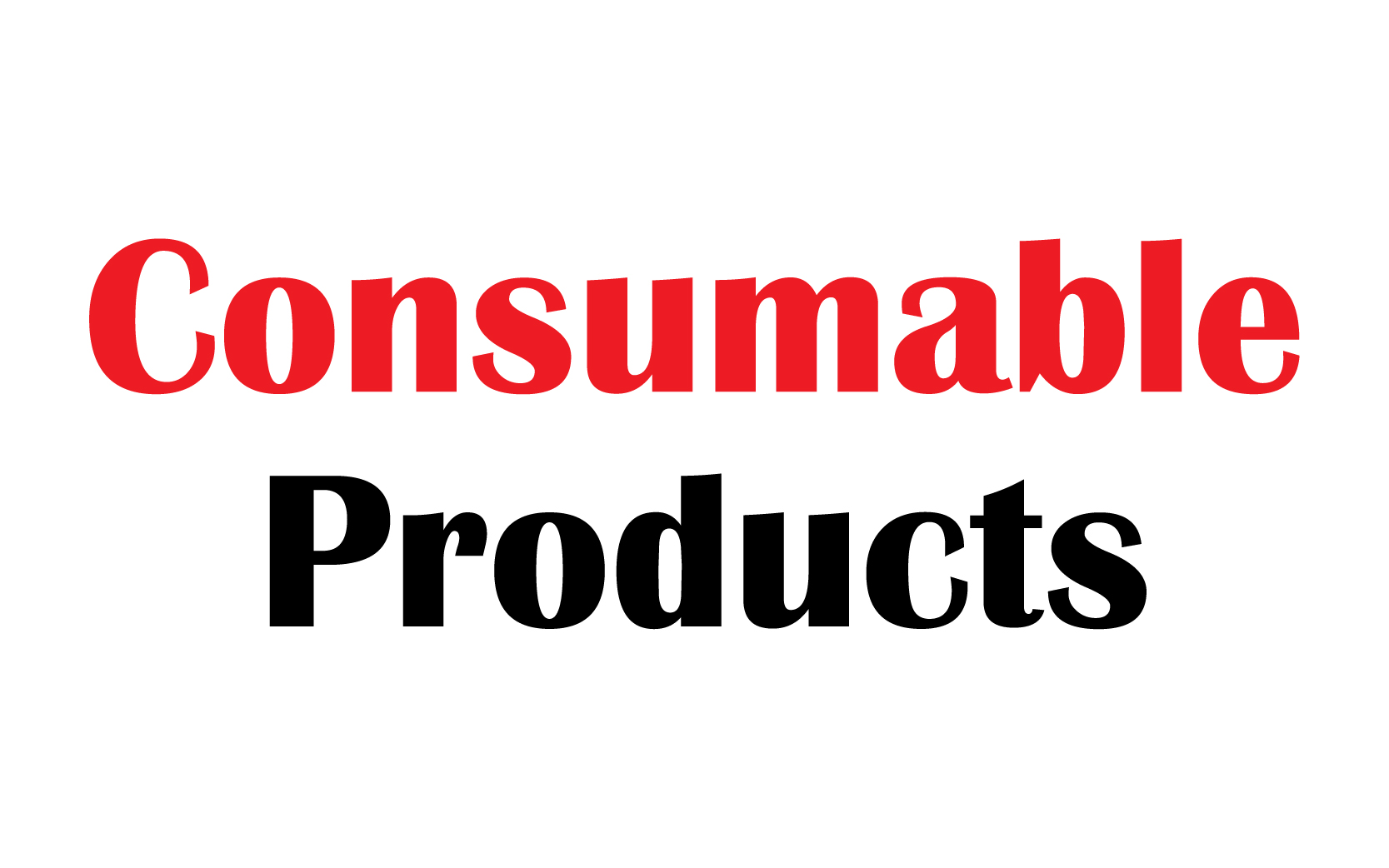 Consumable Product