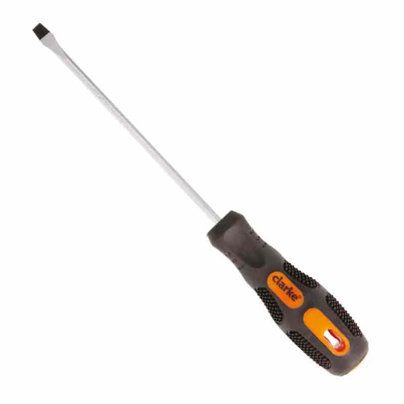 SCREWDRIVERS FLAT FIBRE HANDLE