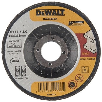 DEWALT-DWA8434IA-AE METAL CUTTING WHEEL